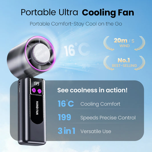 🌞Summer Essentials 60% OFF❄️Portable Ultra-Cooling Fan