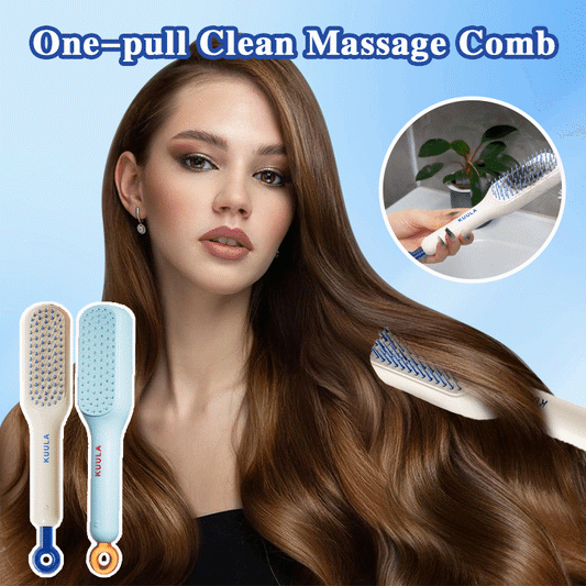 ✨New Year Promotion🥳Self-Cleaning Anti-Static Massage Comb