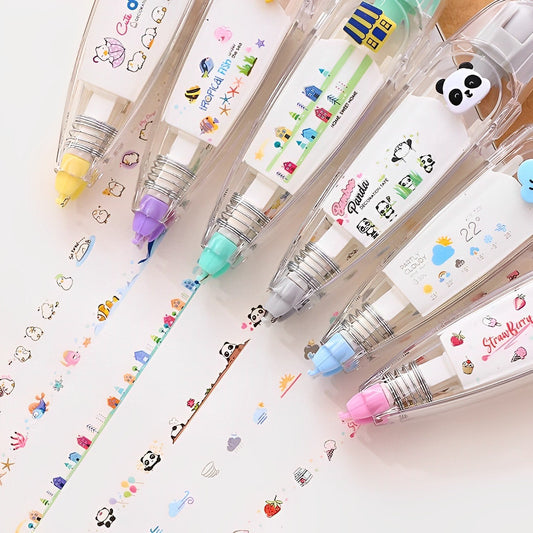 🎁Hot Sale 🎁DIY Cute Animals Press Type Decorative Pen