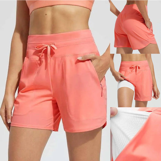 🌞Summer Essentials 60% OFF❄️Women's High-Waisted Quick-Dry Swim Shorts