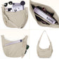 🎉Limited Offer Just ￡9.99😍Designer Direct Sales👜Women's Fashion Plain Colour Crossbody Hobo Bag