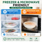 🎁LIMITED SALE BUY 2 GET 1 FREE!!✨🔥100PCS Disposable Stretch Food Covers for Bowls & Plates