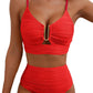 💐🏆#1 Best Seller 50% Off💕Women's Push Up High Waist Bikini