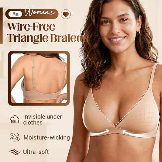 💞Women's Wire-Free Triangle Bralette