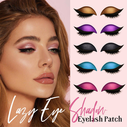 🔥Limited Big Sale: Buy 1 Get 1 Free!!🎁Lazy eye shadow Eyelash patch