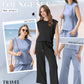 💕 Hot Sale 50% OFF🔥2025 New Women's  Cap Sleeve Top & Wide-Leg Pants 2-Piece Set