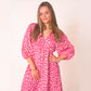 💖Limited Sale 50% OFF💖Women's V-Neck Printed Dress