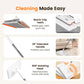 🏆#1 Best Seller ⏰💕🌟Flat Mop with Stainless Steel Handle, come with Reusable Washable Mop Cloths