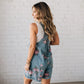 🌸New Fashion 50% OFF🌸 Vintage Floral Printed Denim Jumpsuit