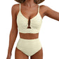 💐🏆#1 Best Seller 50% Off💕Women's Push Up High Waist Bikini