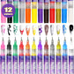 🎁Hot Sale 50% OFF⏳🎨12 Colours Nail Art Pens Set