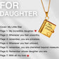 🎅Early Xmas Sale 50% OFF💓My Book Necklace for Daughter,Son or Lover, Birthday Day Gift Graduation Jewelry of Love
