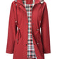 🔥Limited Hot Sale 50% OFF🎁🧥3-in-1 Plaid Waterproof Jacket for Women– Rain, Wind & Cold, All Covered