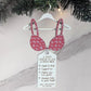 ✨ Handmade Wooden Bra Ornament - Signable Back for a Personal Touch! Unique Best Friend Gift 🎁