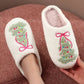⏰Christmas Sale 50% OFF🎄Christmas Plush Slippers🎀 - Fall Winter Gift