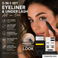 ⏳LAST DAY SALE ONLY￡7.99!!🔥Lumina Beauty 3-in-1 Eye Stamp Kit 🖤Eyeliner + Lower Lash + Beauty Mole Stamps • Smudge-Proof • 10-Second Eye Makeup • Beginner-Friendly✨