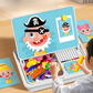 🤩🏆Magnetic Puzzles Face Dress Up Travel Game Double Side Preschool Educational Learning Toy for Kids