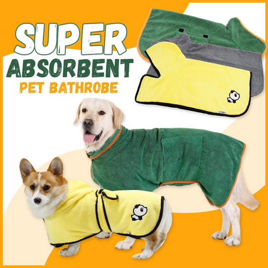 🎅Christmas Sale 50% OFF🔥-Super Absorbent Pet Bathrobe