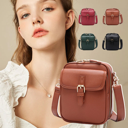 🔥Hot sale 50% OFF🎒Vintage theft-proof Crossbody Leather Bag