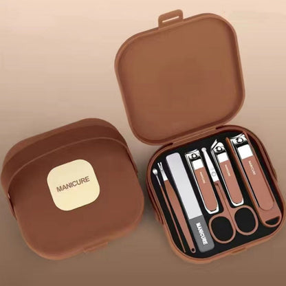 🔥Limited Time 50% OFF🔥Splash-Proof Portable 7-PCS Nail Clipper Manicure Set
