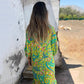 🎉New Hot Sales -70% OFF🥰Women's Bohemian V-Neck Abstract Printed Maxi Dress