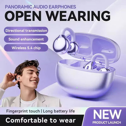 🔥Last Day 50% Off🔥2025 NEW Lightweight Open Ear Clip Bluetooth Headphones🎧