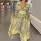 🌸Seasonal Bestseller with 50% off 🔥 Elegant long floral dress for women