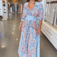 🌸Seasonal Bestseller with 50% off 🔥 Elegant long floral dress for women
