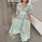 🌸Seasonal Bestseller with 50% off 🔥 Elegant long floral dress for women