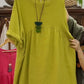 ⏰Last Day Sale 50% Off💃Women's Casual Loose Solid Colour Dress with 3/4 Sleeves & Pockets