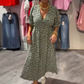 💖Limited Sale 50% OFF💖Women's V-Neck Printed Dress
