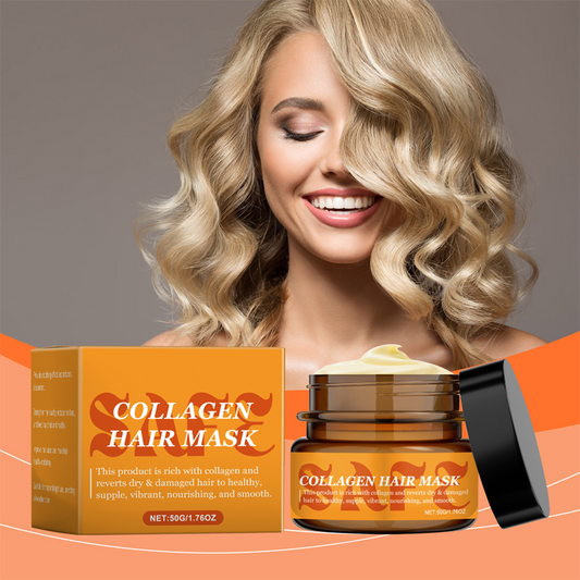 🔥Last Day 50% OFF🌸🌿Collagen Hair Mask for Dry & Damaged Hair