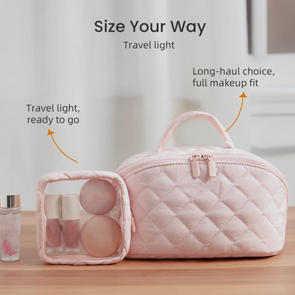 ✨Black Friday Sale 50% OFF!!⚡💜Large Capacity Portable Makeup Bag