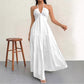 💃LAST DAY SAEL 50% OFF!!✨Halter Neck Backless Tiered Maxi Dress