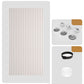 ⏰LIMITED TIME 50% OFF! ⭐No-Drill Magnetic Accordion Door Curtain
