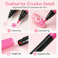 🎁🔥Last day sale 50% OFF!💞10K+ SOLD!🎨✨24 Colours Dual-Ended Nail Art Pens — Fine & Brush Tips, Smooth Ink Flow! Salon-Quality Nails at Home 2💅