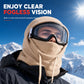 🥳HOT SALE 60% OFF🥳💞50K+ SOLD! 🧣❄️ 3-in-1 Winter Balaclava – windproof fleece covers head, neck, face & ears. Adjustable fit for skiing, cycling & cold weather! 🛡️💪